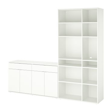 VIHALS, storage combination, 235x37x200 cm, 394.406.11