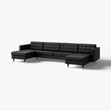 LANDSKRONA, 5-seat sofa with chaise longues, 590.462.04