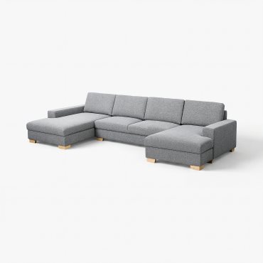 SÖRVALLEN, 4-seat sofa with chaise longues, 593.041.46