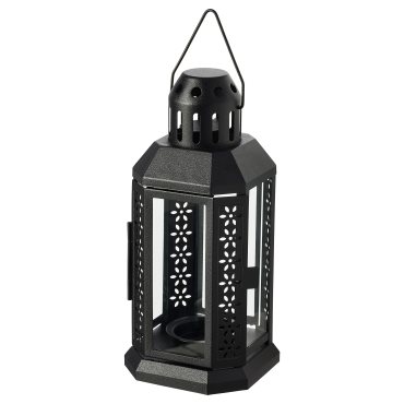 ENRUM, lantern for tealight, in/outdoor, 22 cm, 604.451.12