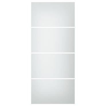 SVARTISDAL, 4 panels for sliding door frame, 100x236 cm, 604.735.72