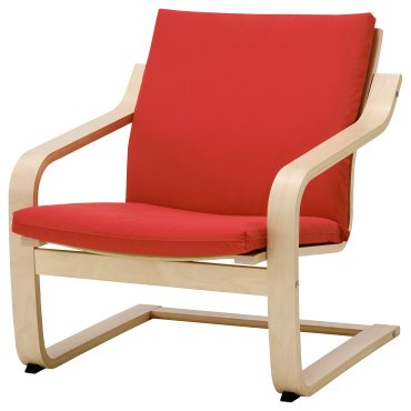 POÄNG, low-back armchair, 695.515.89