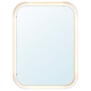 STORJORM, mirror with integrated lighting, 702.481.25