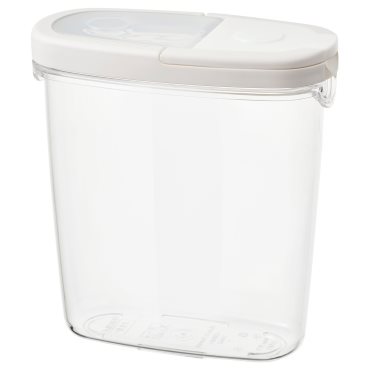 IKEA 365+, δοχείο αποθήκευσης ξηρών τροφίμων με καπάκι, 1.3 l, 800.667.23