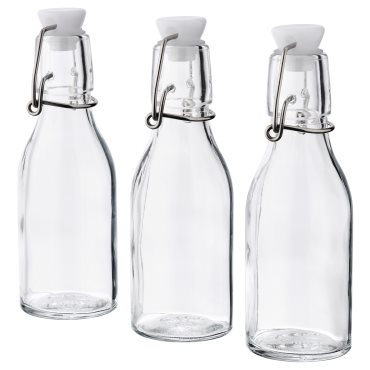 KORKEN, μπουκάλι με πώμα 15 cl, 3 τεμ., 804.763.34