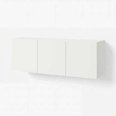 BESTÅ, wall-mounted cabinet combination, 180x42x64 cm, 894.259.10