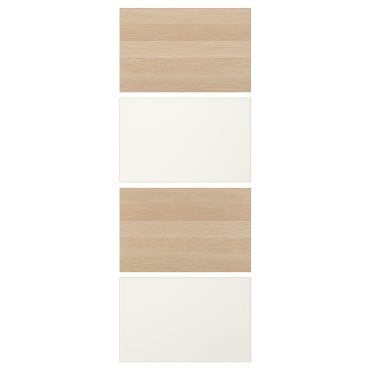 MEHAMN, 4 panels for sliding door frame, 75x201 cm, 904.211.95
