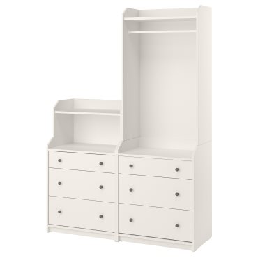 HAUGA, storage combination, 140X199 cm, 993.881.44