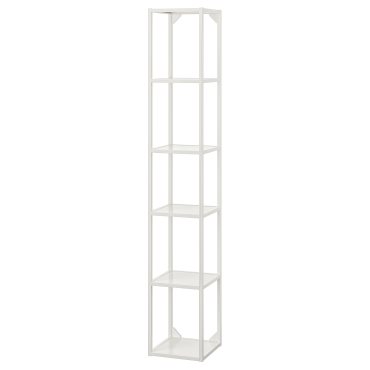 ENHET, high frame with shelves, 30x30x180 cm, 404.489.46