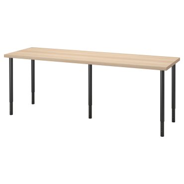 LAGKAPTEN/OLOV, γραφείο, 200x60 cm, 794.176.37