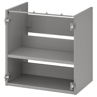 ENHET, base cabinet for washbasin with shelf, 60x40x60 cm, 904.404.72