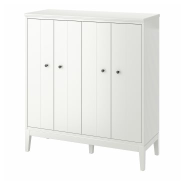 IDANÄS, cabinet with bi-folding doors, 121x135 cm, 204.588.23