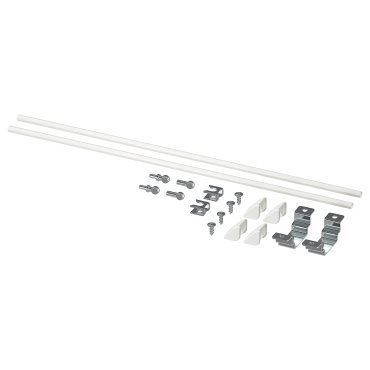 ENHET, assembly kit for kitchen island 40 cm, 2 pack, 204.801.74