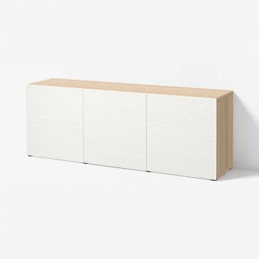 BESTÅ, storage combination with doors, 180x42x65 cm, 293.250.08
