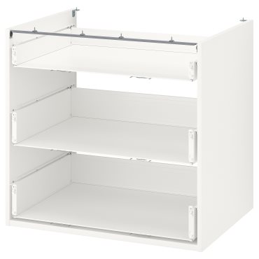 ENHET, base cabinet with 3 drawers, 80x60x75 cm, 304.404.27