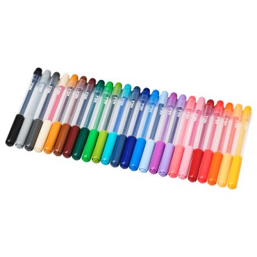 MÅLA, felt-tip pen, 24 pack, 704.565.91