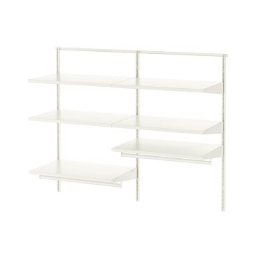 BOAXEL, wardrobe combination, 125X40X101 cm, 893.840.14