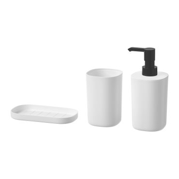 STORAVAN, 3-piece bathroom set, 704.290.03