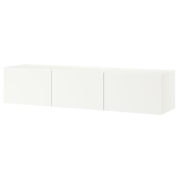 BESTÅ, TV bench with doors, 180x42x38 cm, 893.306.91