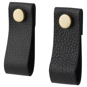 GALTHULT, leather handle 2 pack, 70 mm, 005.192.00
