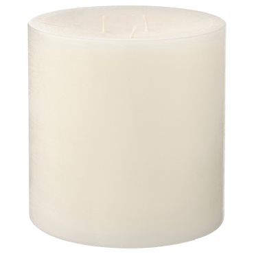 GRÄNSSKOG, unscented block candle, 3 wicks, 005.291.24