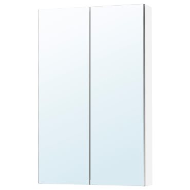 LETTAN, mirror cabinet with doors, 60x15x95 cm, 005.349.22