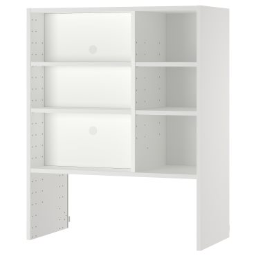 METOD, wall cabinet frame for built in extractor hood, 80x37x100 cm, 005.476.46