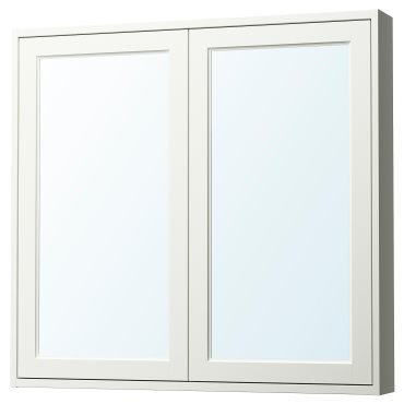 TANNFORSEN, mirror cabinet with doors, 100x15x95 cm, 005.552.50