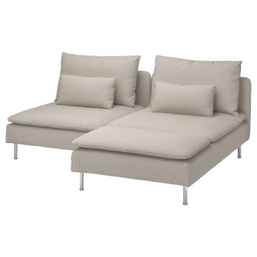 SODERHAMN, 2-seat sofa with chaise longue, 094.496.89