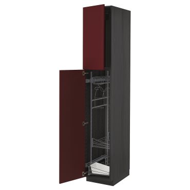 METOD, high cabinet with cleaning interior, 40x60x220 cm, 094.653.30