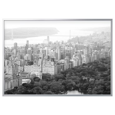 BJORKSTA, πίνακας/Πανοραμική θέα πόλης, 200x140 cm, 094.716.42