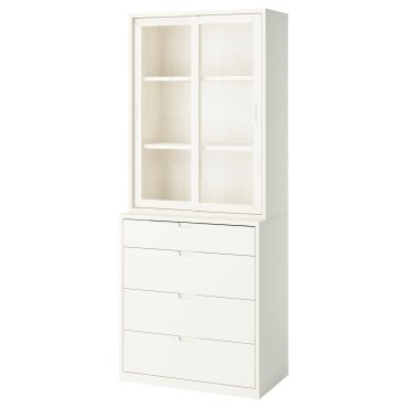 storage combination with drawers, 82x47x206 cm, 095.478.83