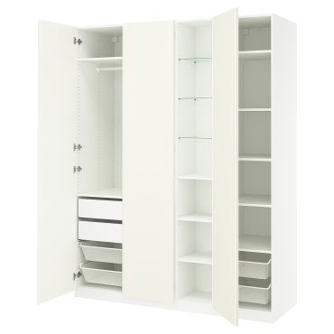 PAX/VIKANES, wardrobe combination, 185x60x236 cm, 096.072.16