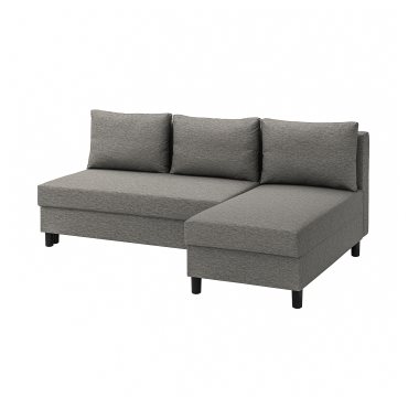 ÄLVDALEN, 3-seat sofa-bed with chaise longue, 105.306.69