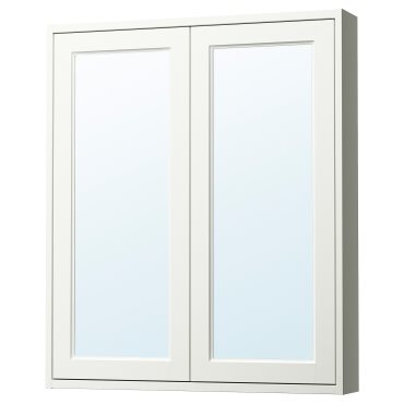 TANNFORSEN, ντουλάπι καθρέφτη με πόρτες, 80x15x95 cm, 105.351.29