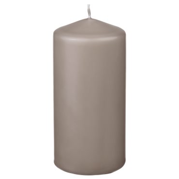 DAGLIGEN, unscented pillar candle, 14 cm, 105.517.13