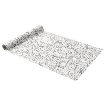 AFTONSPARV, colouring paper roll/space, 10 m, 105.564.66