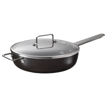 GULDÖRING, saute pan with lid, 28 cm, 106.094.84