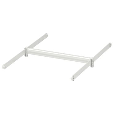 HJÄLPA, adjustable clothes rail/2 suspension rails, 30-47x55 cm, 194.282.81