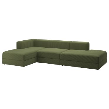 JÄTTEBO, 3,5 θέσιος καναπές με σεζλόνγκ, 194.851.15