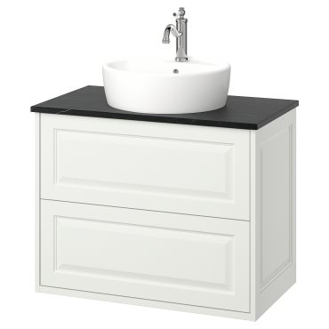 TANNFORSEN/TORNVIKEN, wash-stand with drawers/wash-basin/tap, 82x49x79 cm, 195.140.90