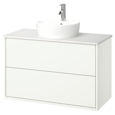 HAVBACK/TORNVIKEN, wash-stand with drawers/wash-basin/tap, 102x49x79 cm, 195.215.71