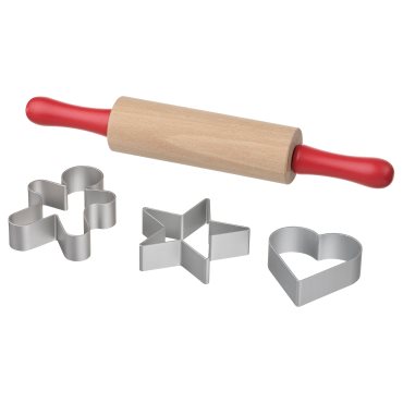 MÅLA, 4-piece modelling dough toolset, 205.594.07