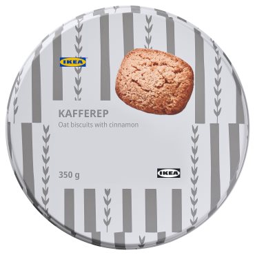 KAFFEREP, oat biscuits with cinnamon, 350 g, 205.952.88