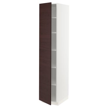 METOD, high cabinet with shelves, 40x60x200 cm, 294.681.58