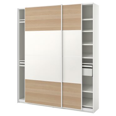 PAX/MEHAMN, wardrobe combination, 200x43x236 cm, 295.026.14