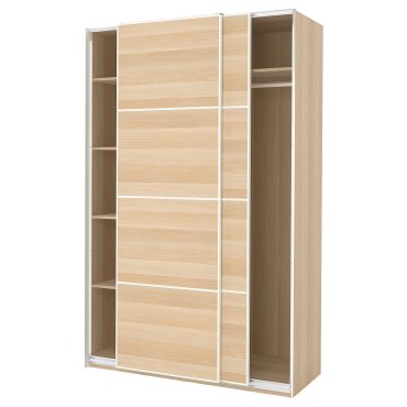 PAX/MEHAMN, ντουλάπα με συρόμενες πόρτες, 150x66x236 cm, 295.028.12