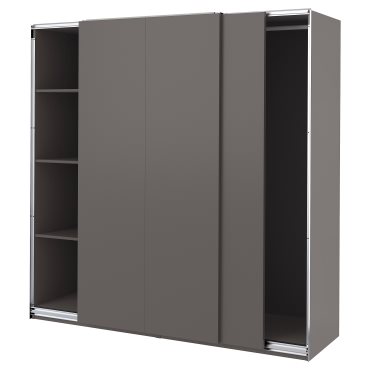 PAX/HASVIK, wardrobe combination, 200x66x201 cm, 295.031.52