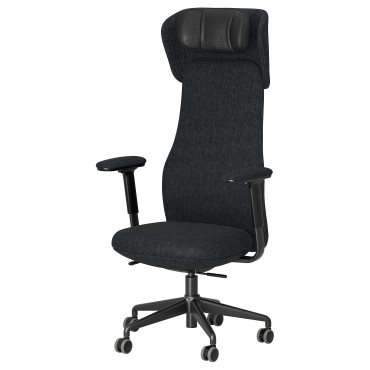 GRONFJALL, office chair with arms/headrest, 295.139.19