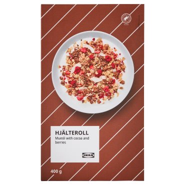 HJALTEROLL, muesli with cocoa and dried berries/RAC certified, 400 g, 305.242.00